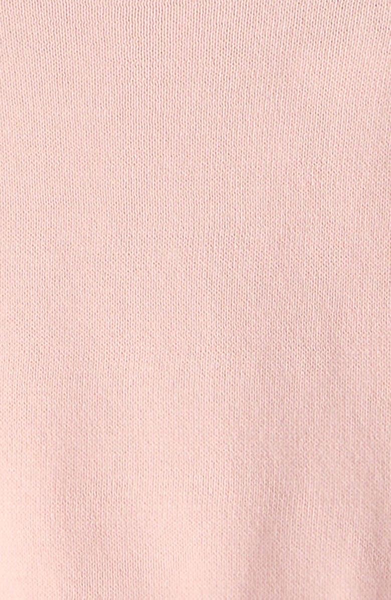 Nordstrom Intarsia Bow Sweater & Shorts Set, Alternate, color, Pink Balm Bow