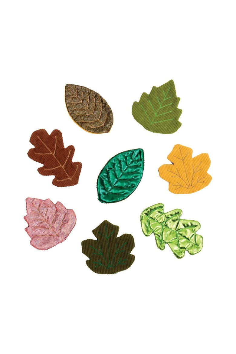 Crinkle Leaves - 30 Pieces, Alternate, color, Multicolored