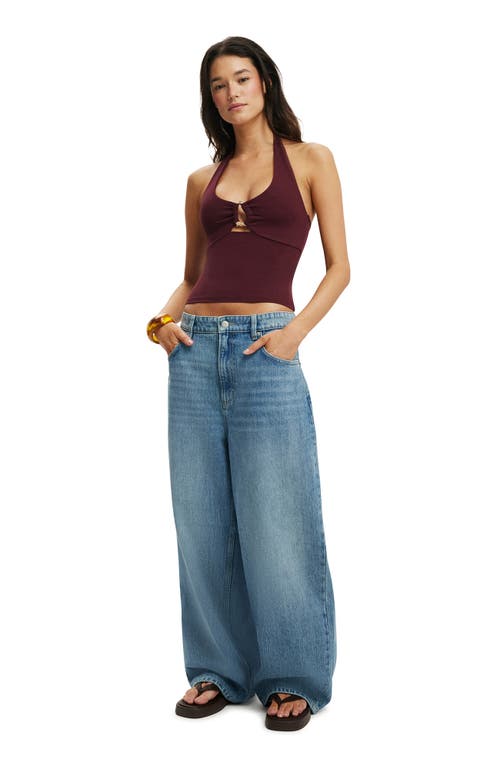 Cotton On Boyfriend Super Baggy Jean In Blue