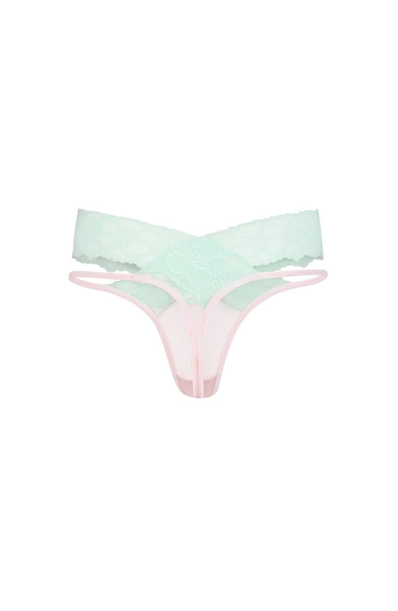 Adore Me alma Thong Panties, Alternate, color, Light Purple