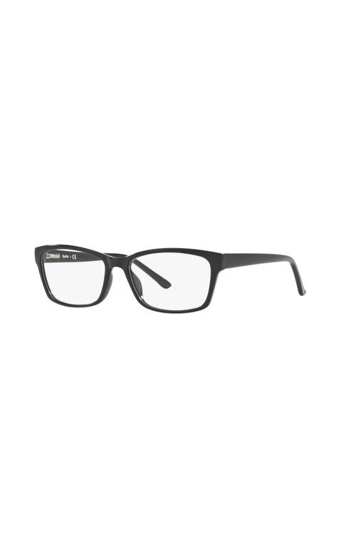 Sferoflex 53mm Square Optical Glasses In Black
