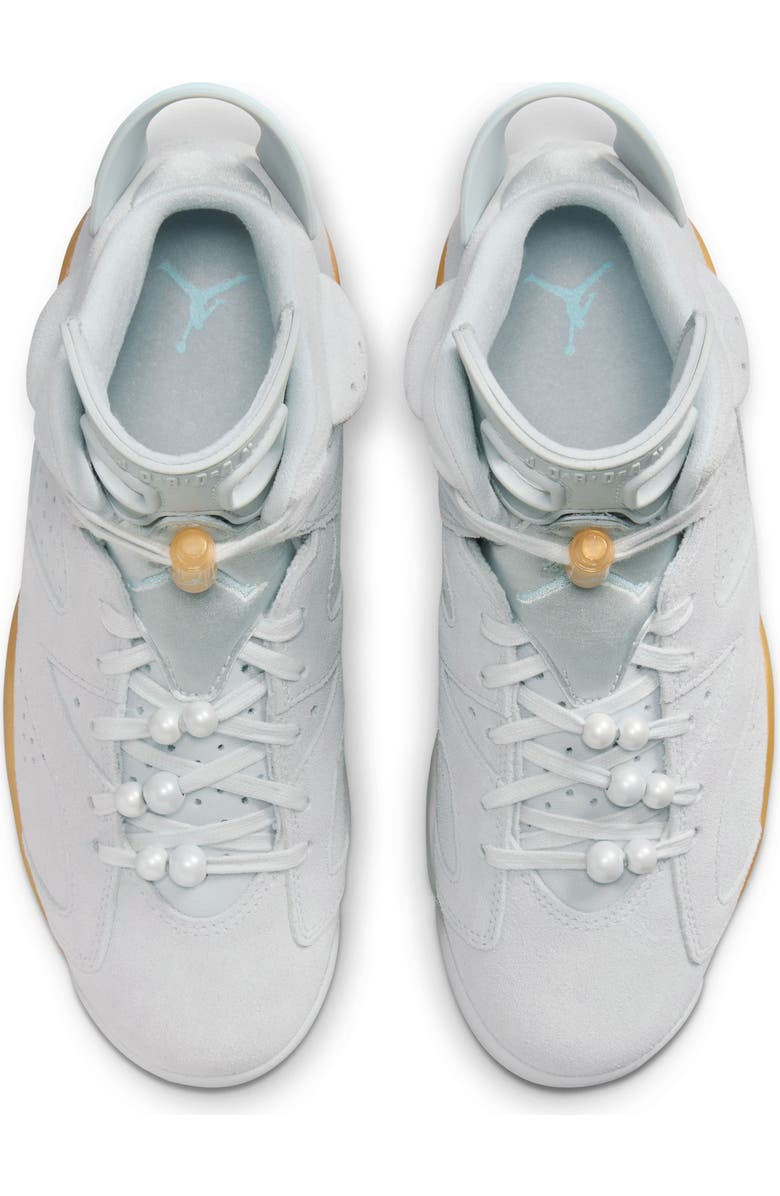 Jordan Air Jordan 6 Retro Pearl High Top Sneaker, Alternate, color,