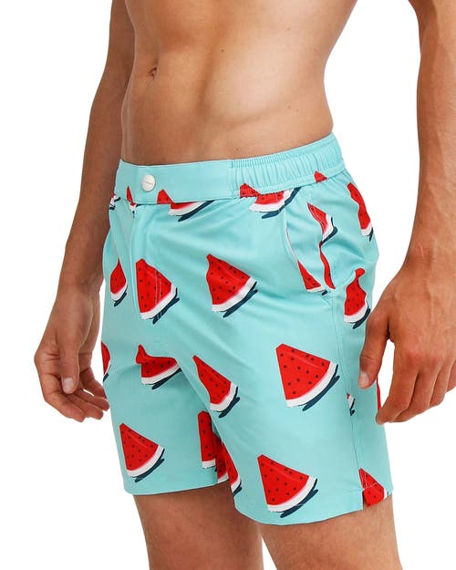 Mosmann Australia Swim Shorts In Blue