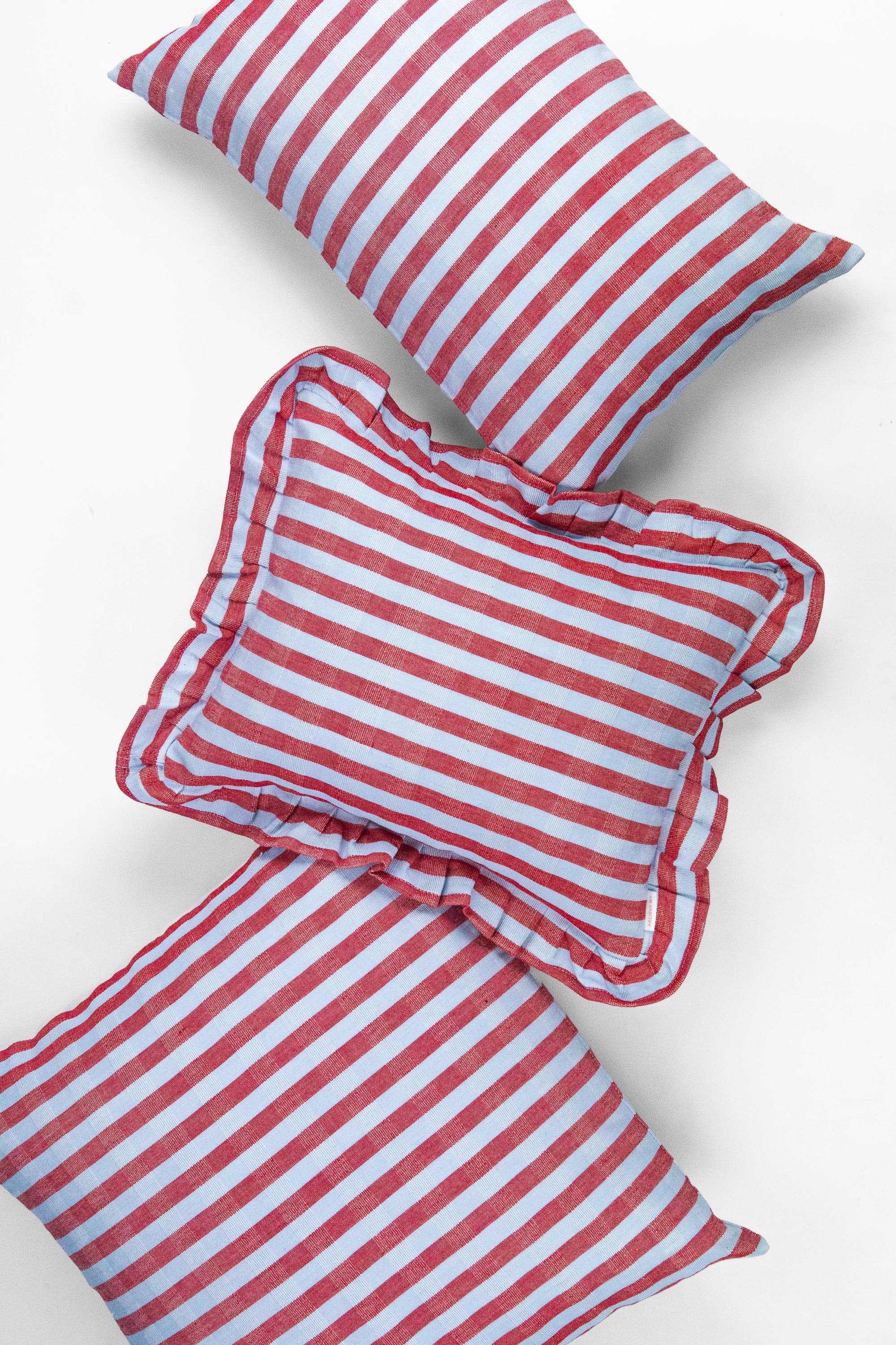 selected Blue and Red Stripe