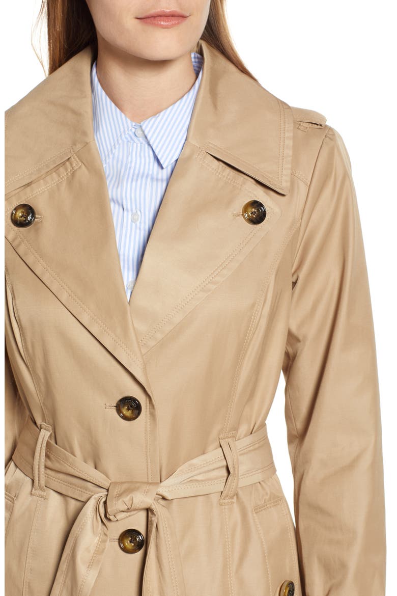 Water Repellent Trench Coat, Alternate, color, BRITISH KHAKI