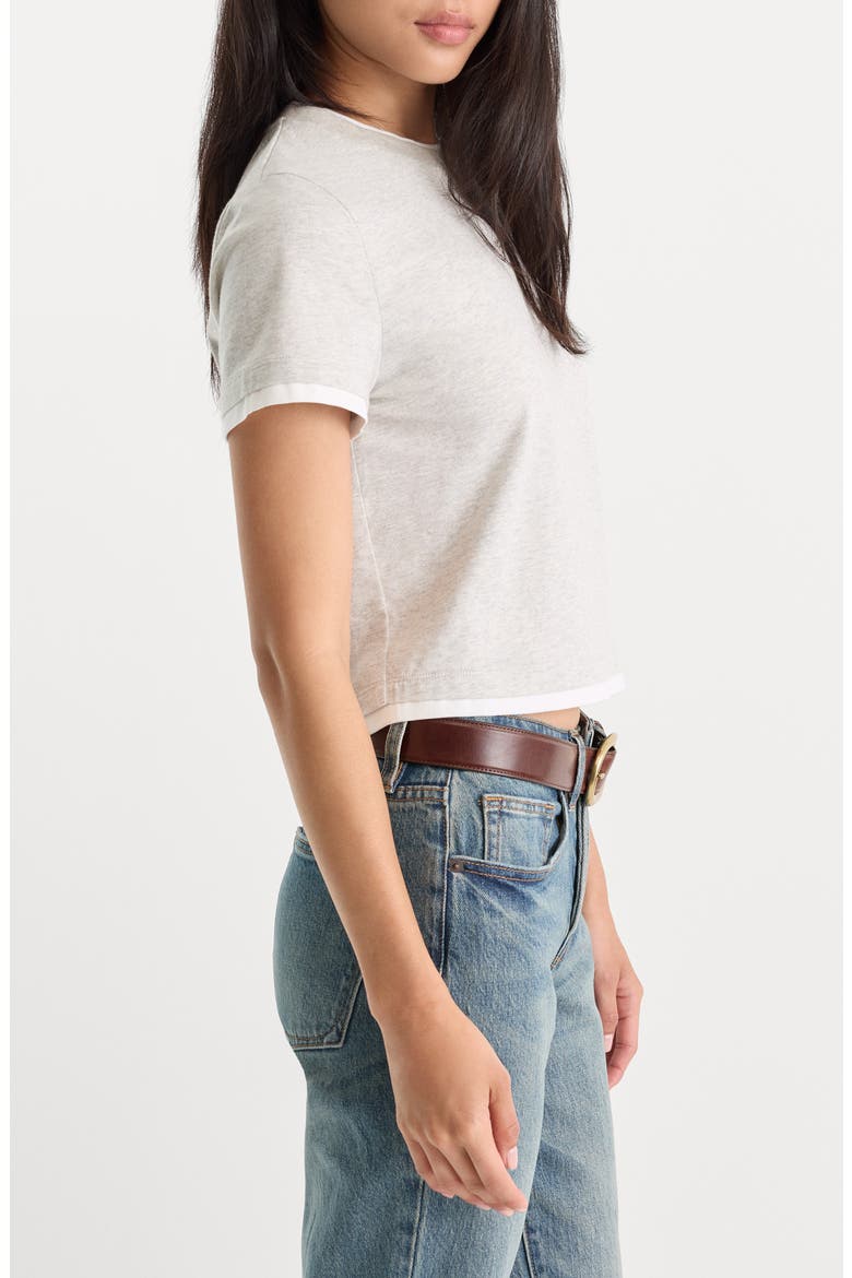 The Layered T-Shirt, Alternate, color, VINTAGE GREY