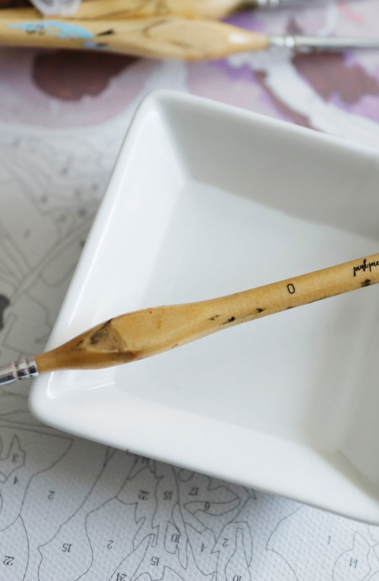 Pink Picasso Kits Paint Brush Set, Alternate, color, Light Beige/Wood