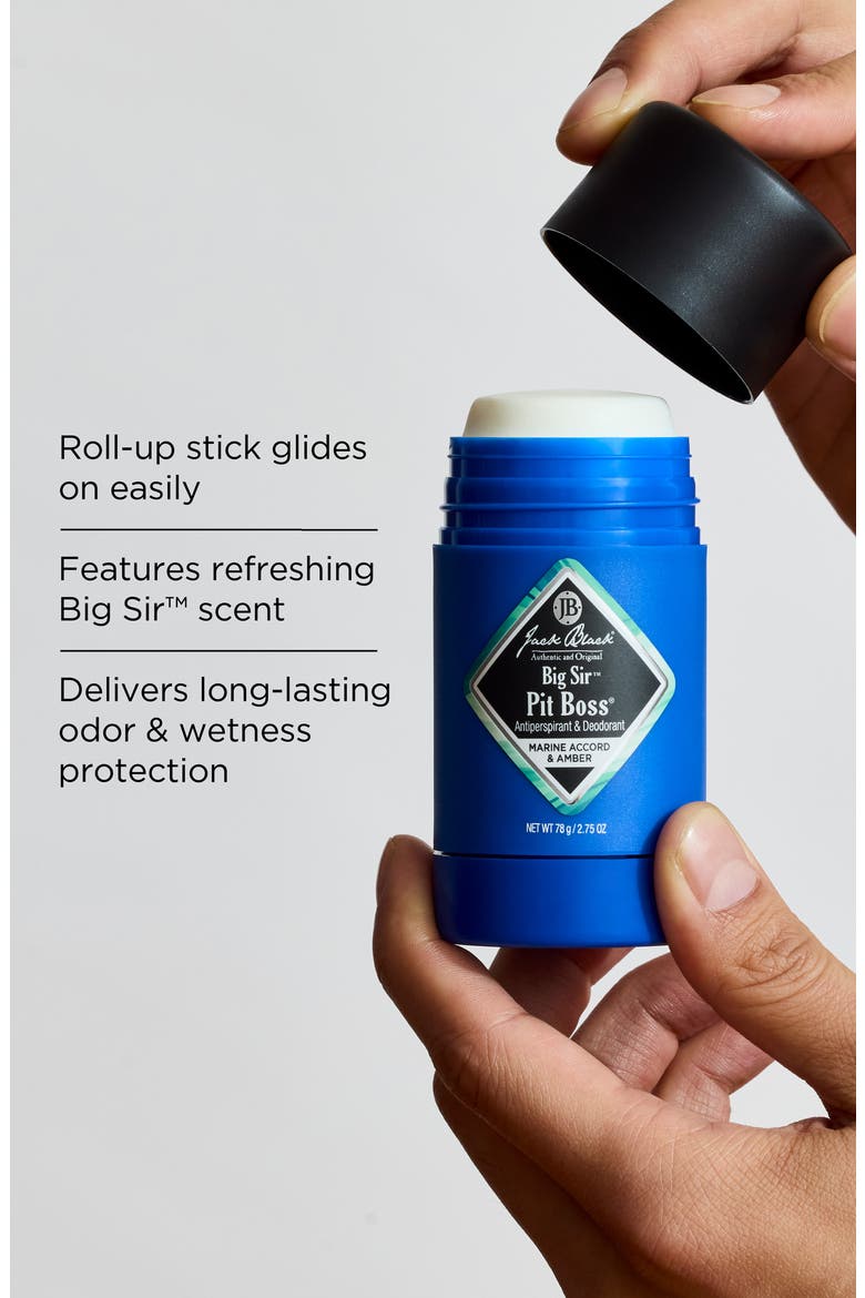 Big Sir Pit Boss Antiperspirant & Deodorant, Alternate, color, NO COLOR
