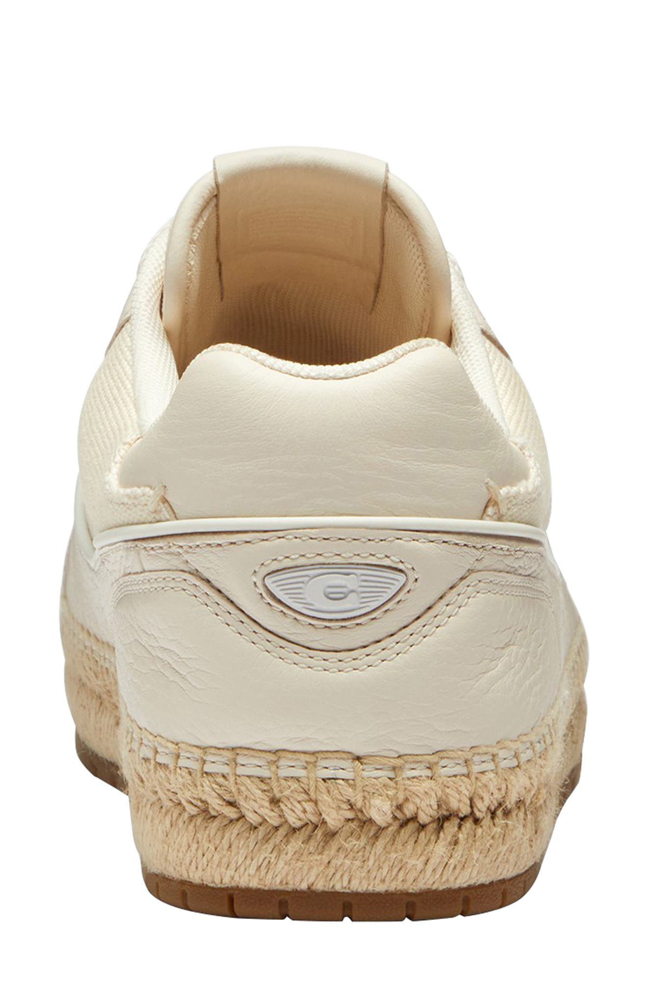 COACH Soho Espadrille Sneaker, Alternate, color, Chalk