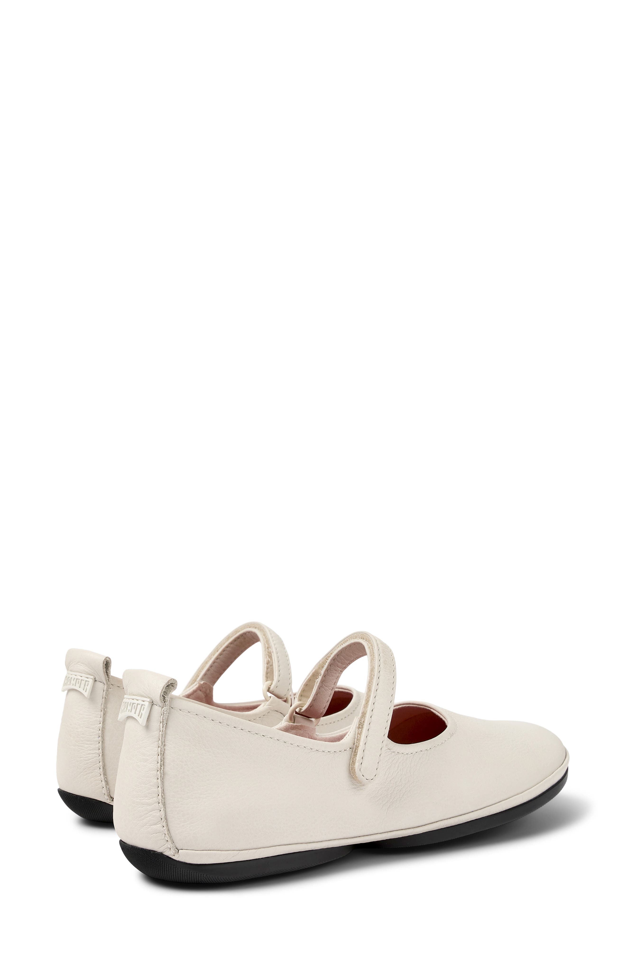 Camper Right Nina Flat, Alternate, color, White Natu