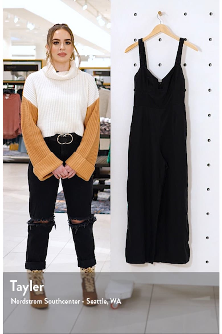 Versaille Sleeveless Wide Leg Jumpsuit video