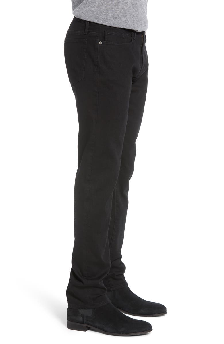 FRAME L'Homme Slim Fit Jeans, Alternate, color, Noir