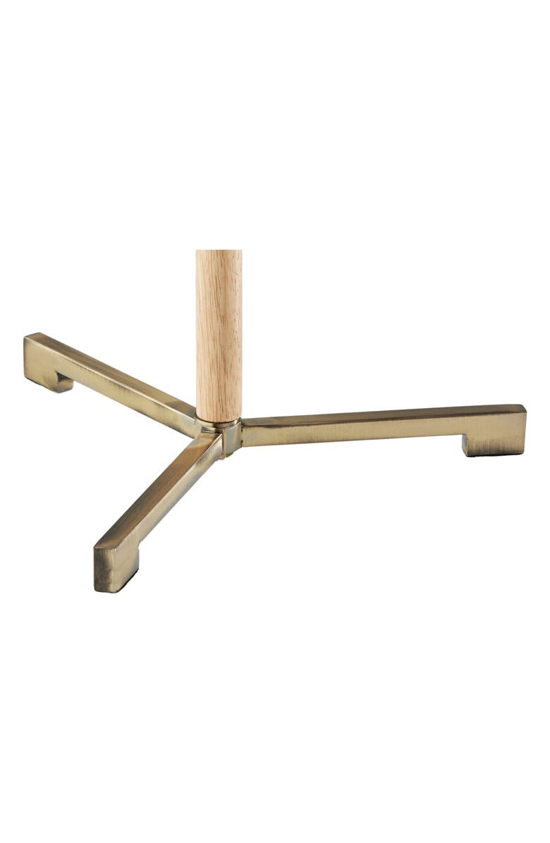 ADESSO LIGHTING Maddox Table Lamp, Alternate, color, Natural Wood / Antique Brass