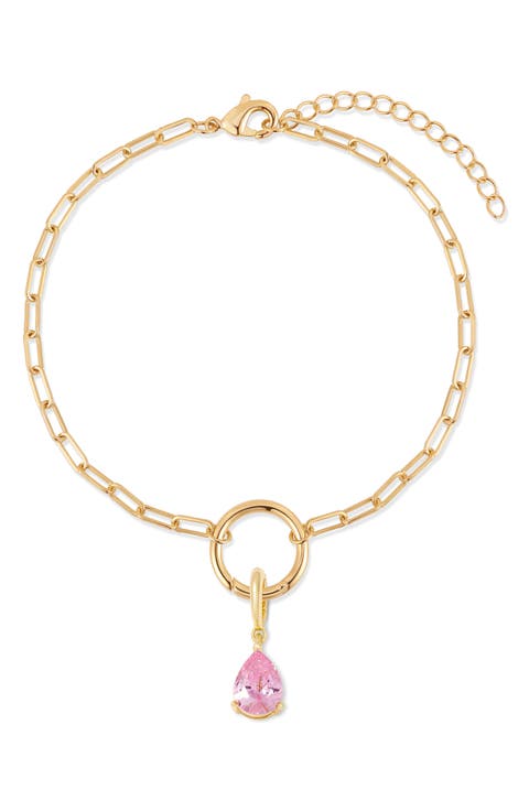 Colette Mini Teardrop Birthstone Bracelet