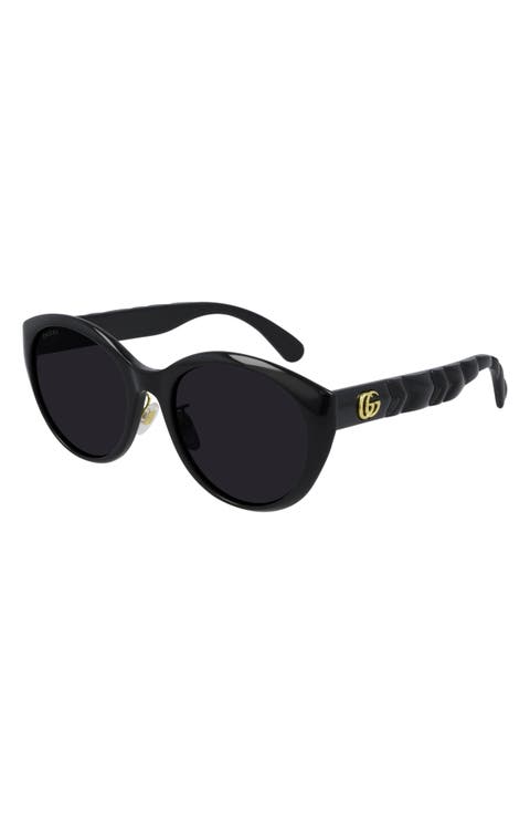 56mm Cat Eye Sunglasses