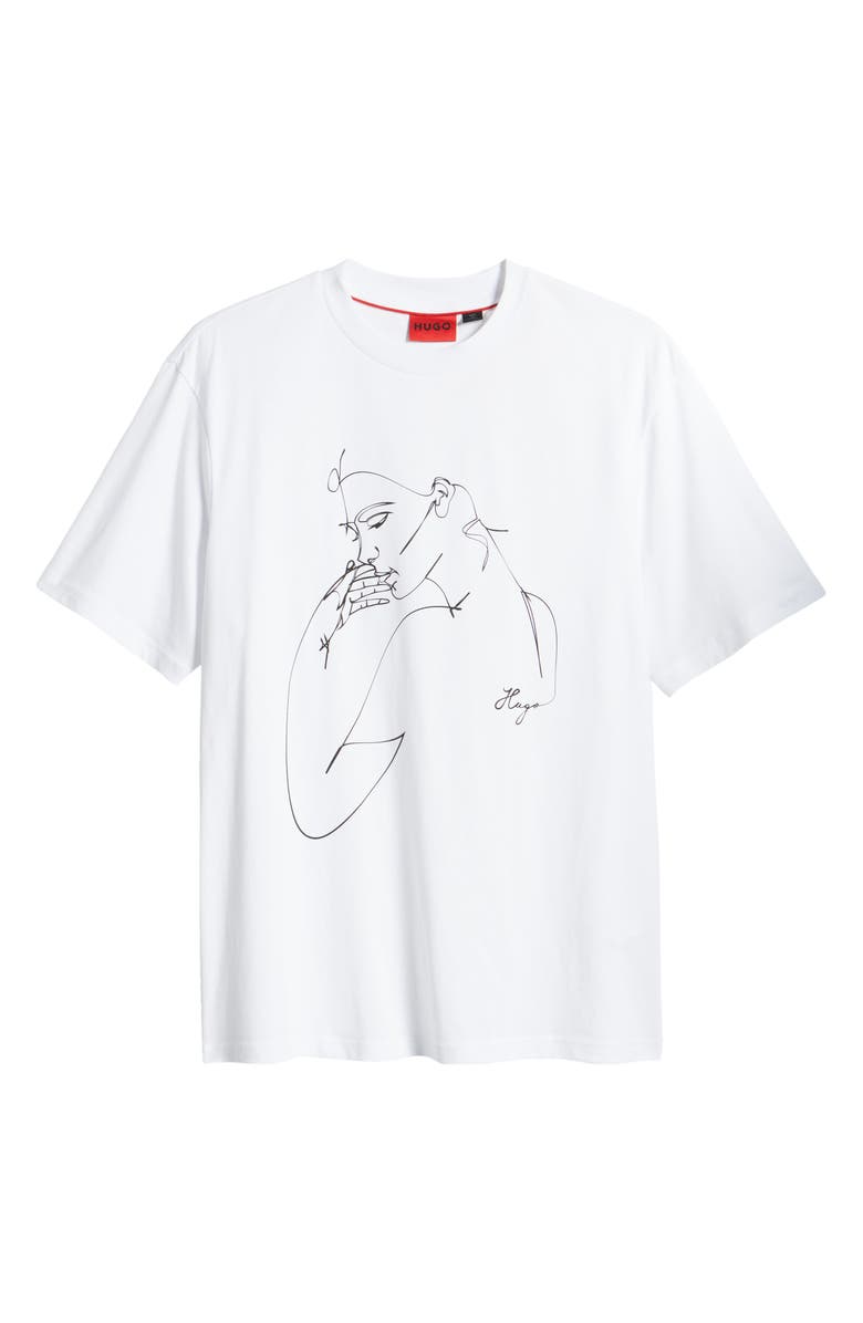 HUGO Daximiko Graphic T-Shirt, Alternate, color,