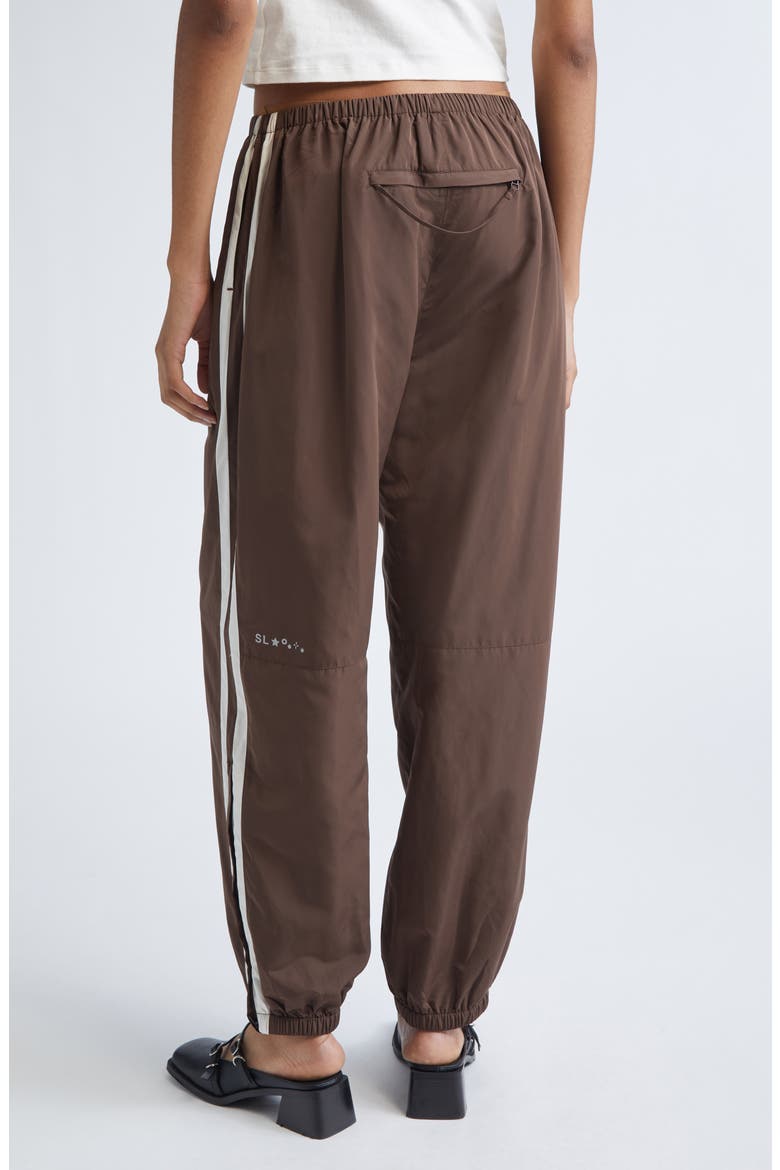 Sandy Liang Paprika Taffeta Track Pants (Women) | Nordstrom