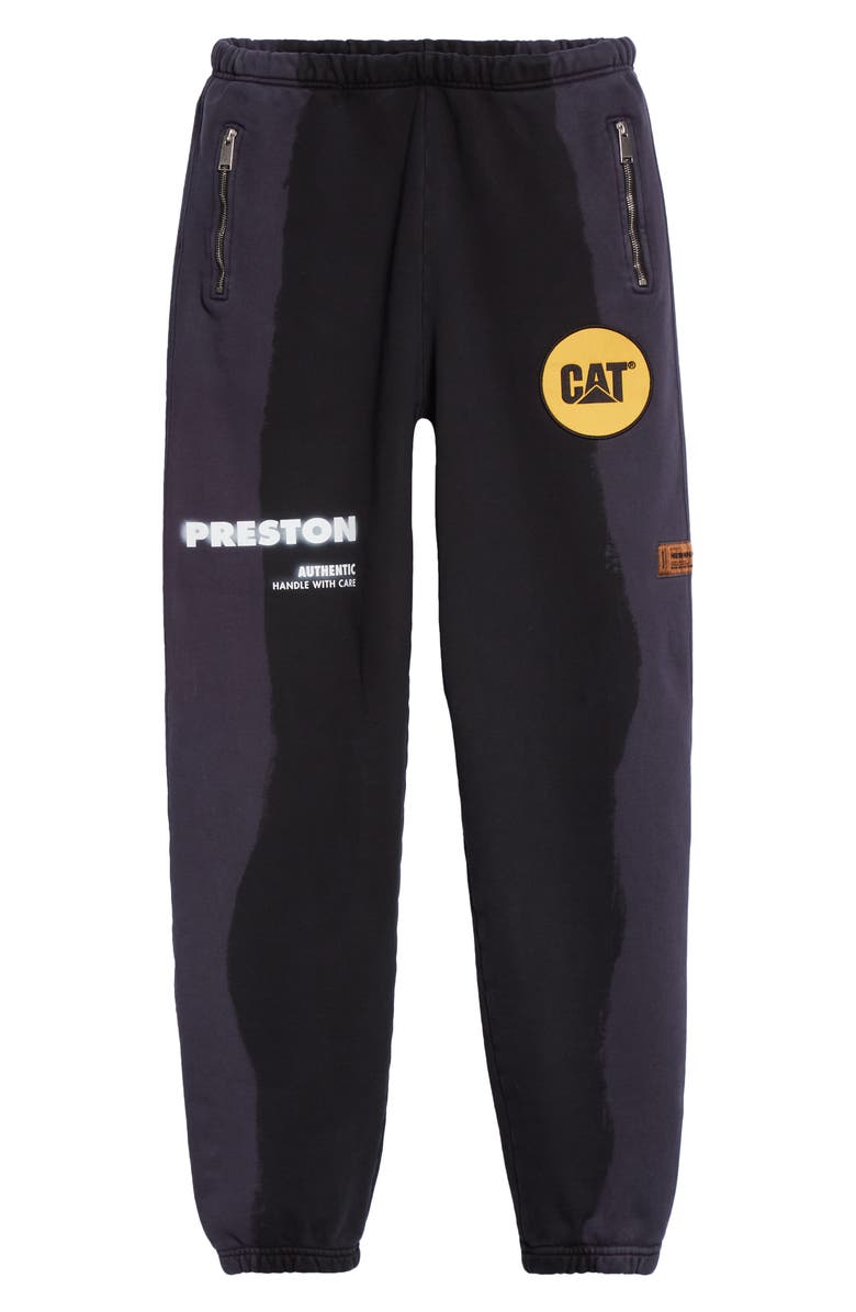 Heron Preston x Caterpillar Cat Patch Joggers, Alternate, color, 