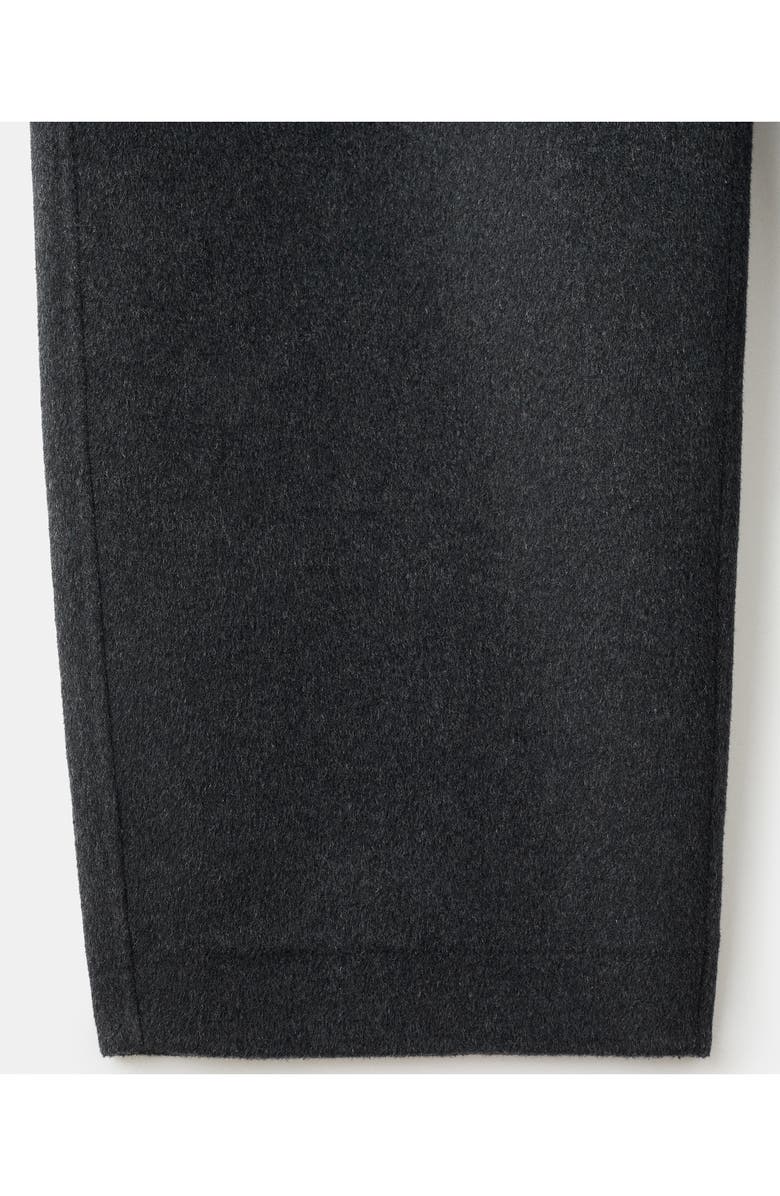 MANGO Selection Wool Blend Balloon Pants, Alternate, color, Gray