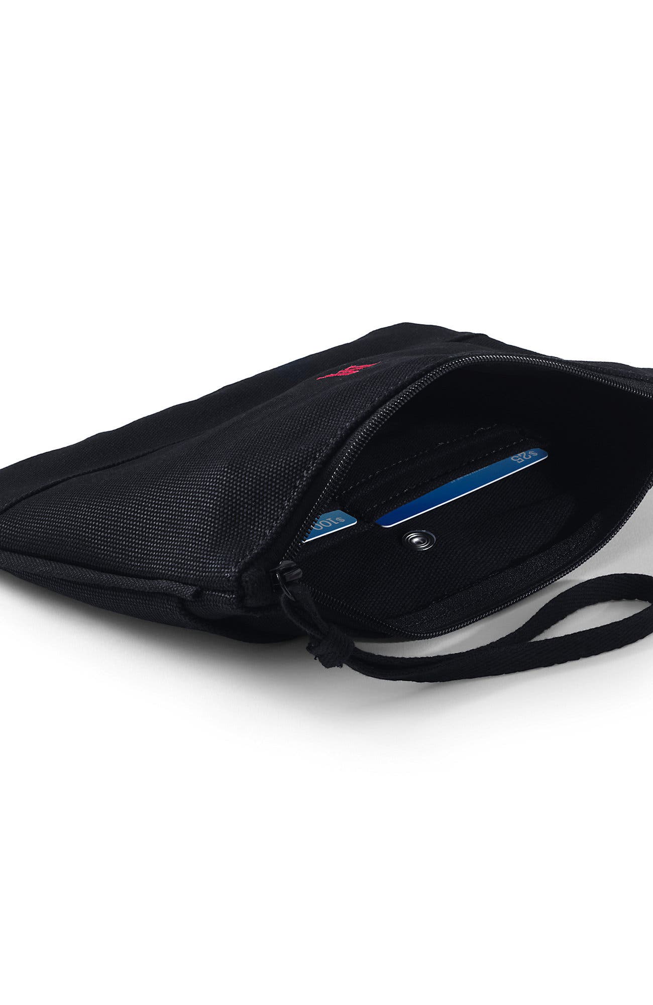 Lands' End Canvas Zipper Pouch, Alternate, color, 