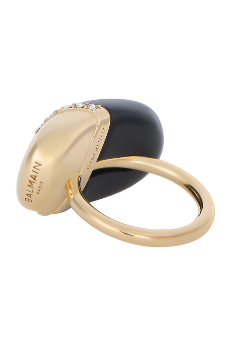 Organic Ring in Lacquered Brass, Alternate, color, multicolor