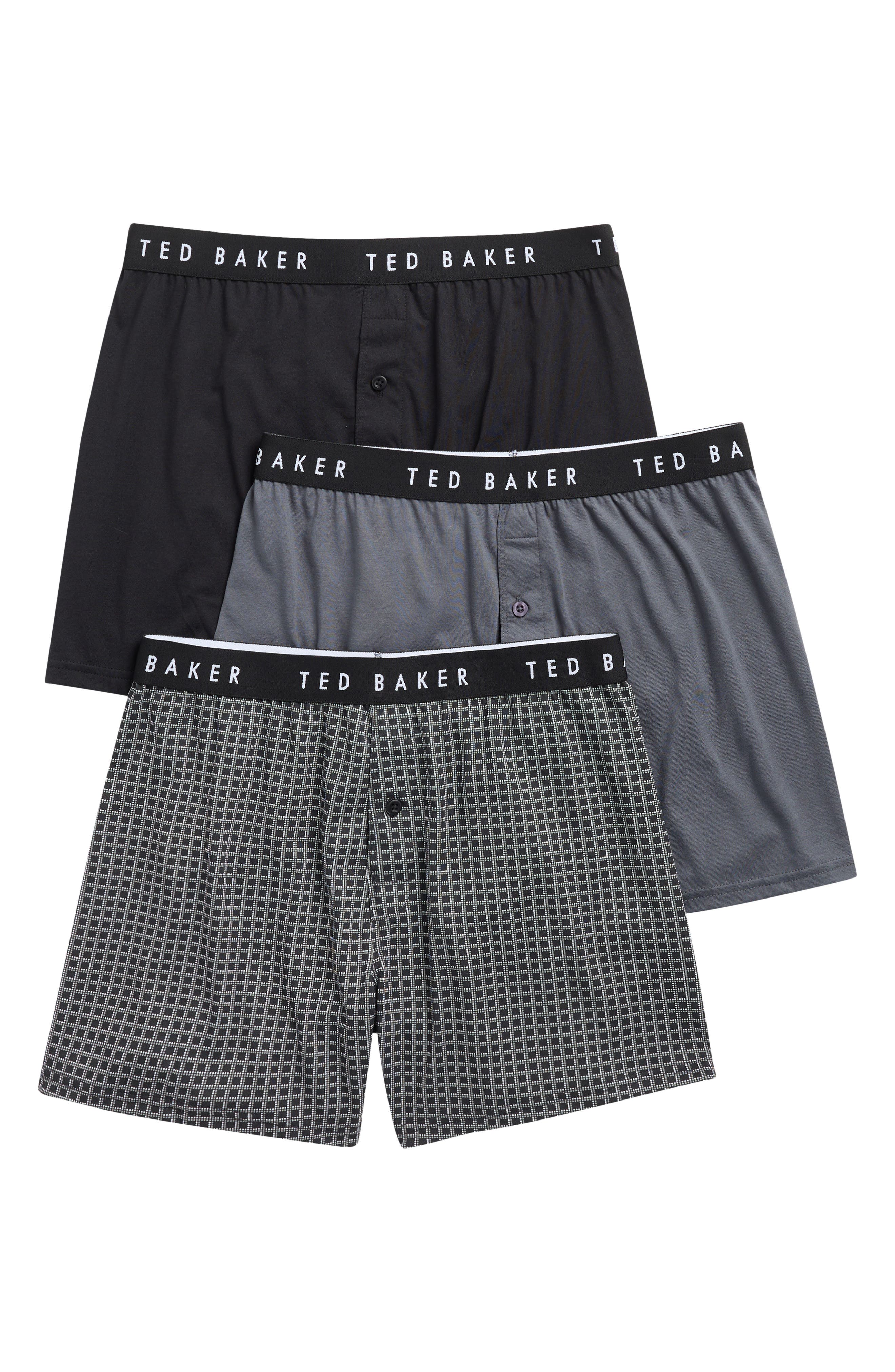 Ted Baker Assorted 3-Pack Knit Boxers