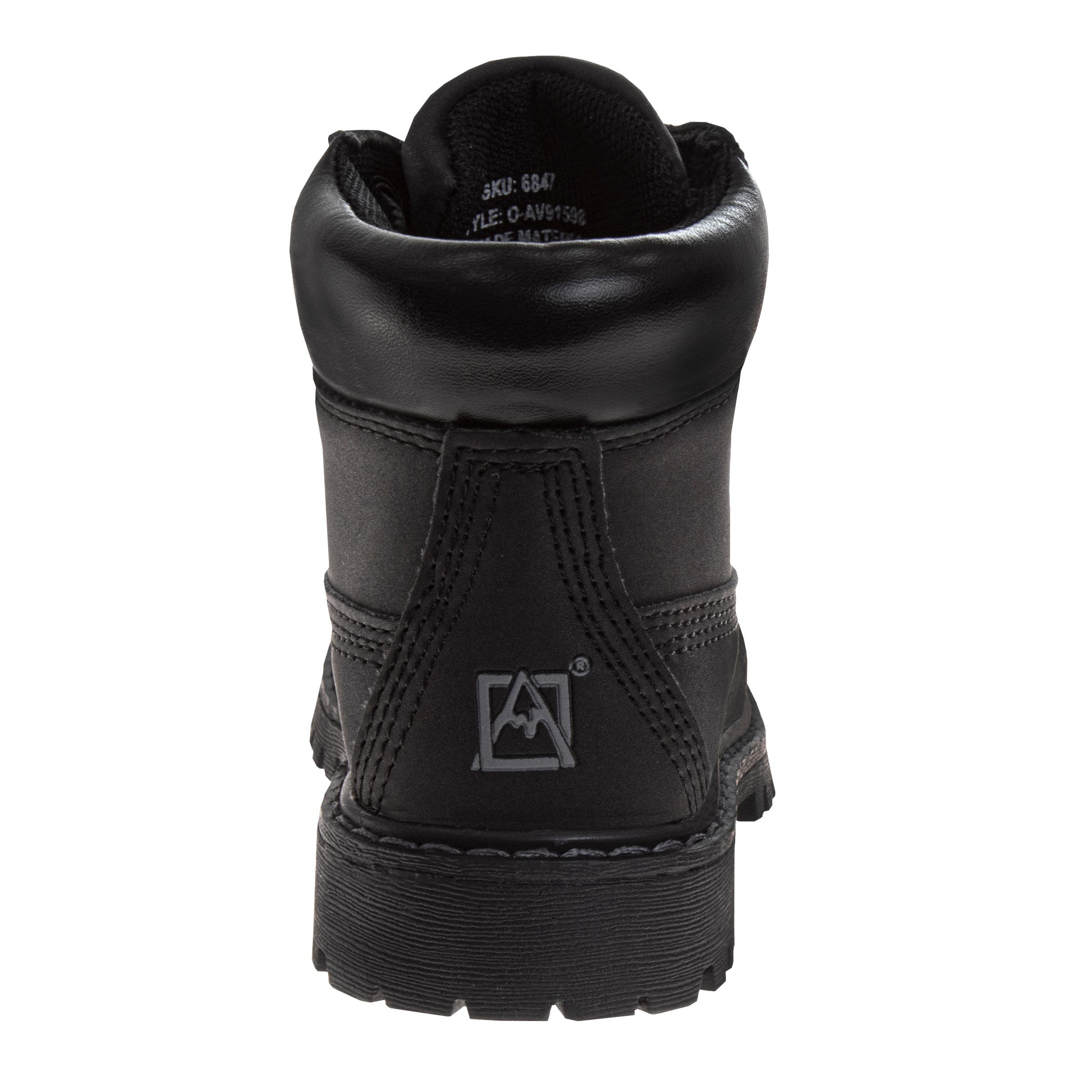 Casual Lace-Up Boots, Alternate, color, black