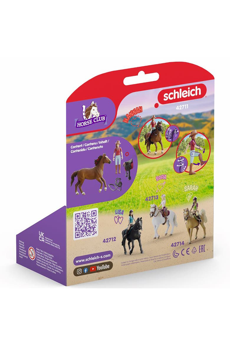 Horse Club Hannah & Cayenne 6pc Playset,, Alternate, color, Multicolored