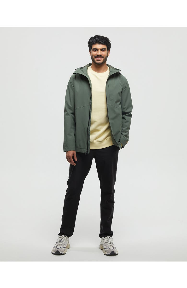 tentree Nimbus Rain Jacket, Alternate, color, Deep Olive