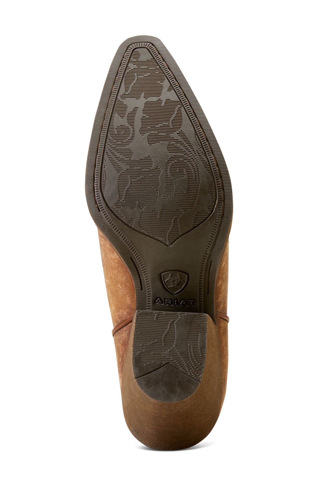 Ariat Chandler Western Bootie, Alternate, color, Naturally Distressed Brown