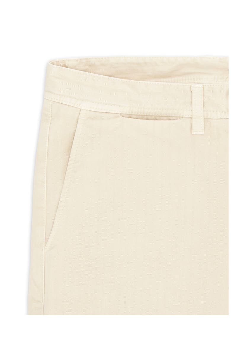 Reno Herringbone Cotton Trousers, Alternate, color, OFF WHITE