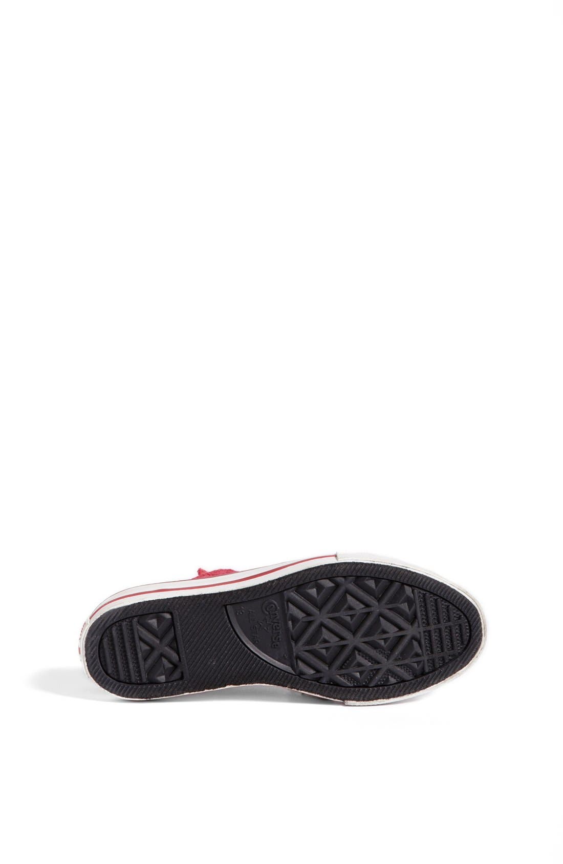 Chuck Taylor® All Star® 'Frayless' Metallic Slip-On, Alternate, color, BARBERRY/ ACAI