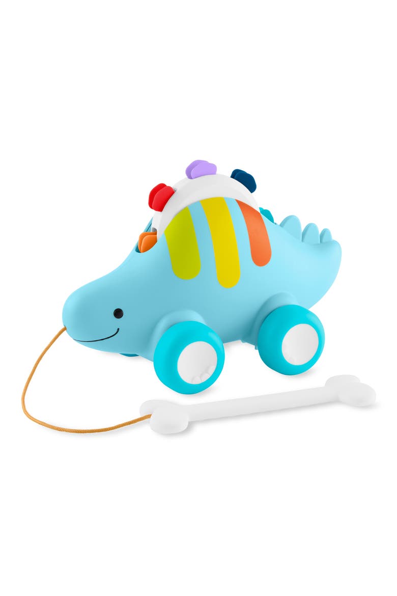 Explore & More Dinosaur 3-In-1 Musical Pull Toy, Main, color, MULTI
