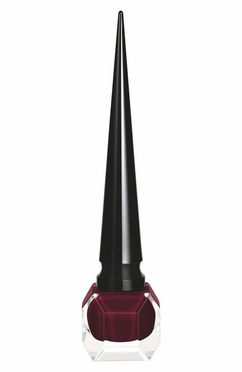 Christian Louboutin Lalaque Le Vernis Brillant in Sevillana Wine 148 