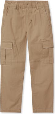 Lands' End Boys Iron Knee Woven Cargo Pants