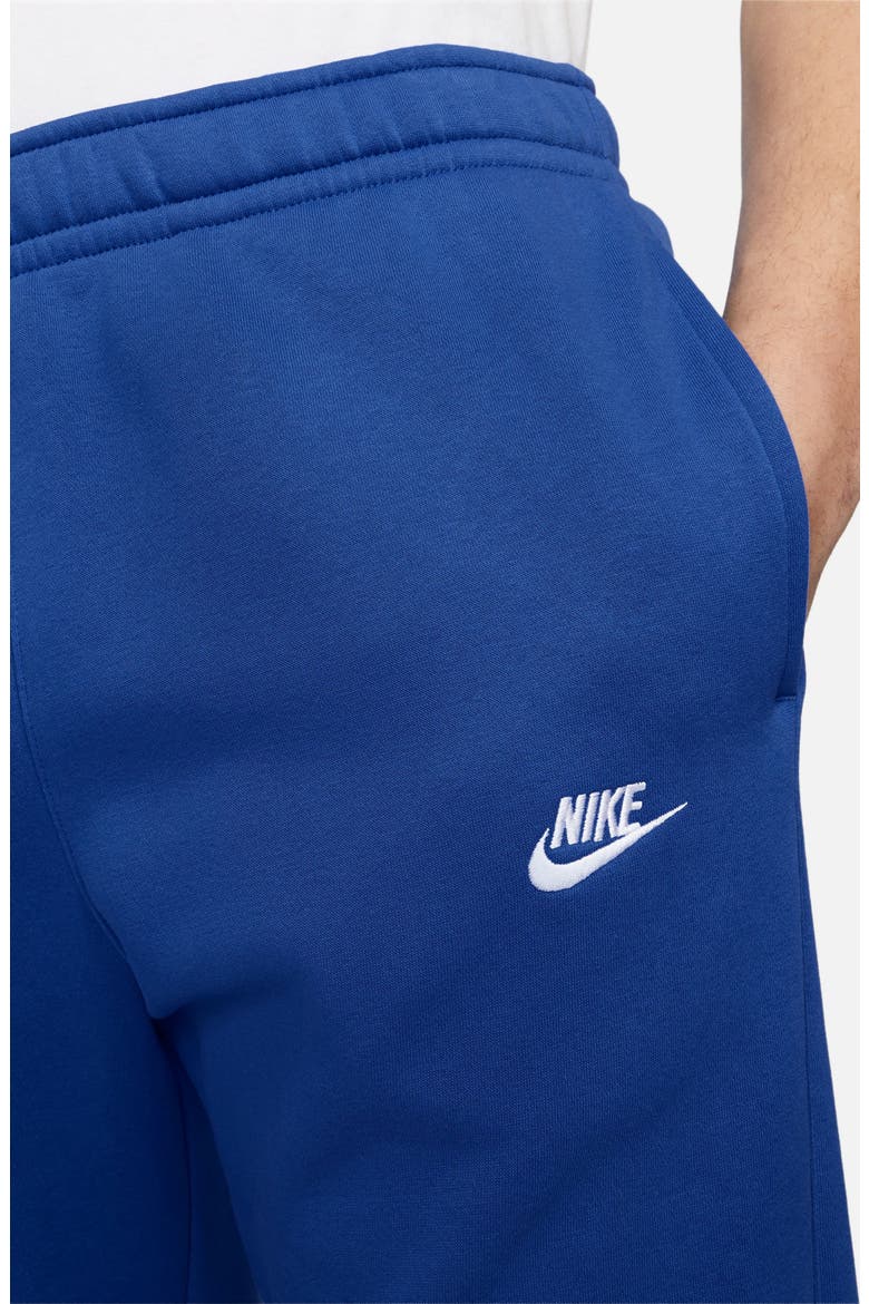 Sportswear Club Pocket Fleece Joggers, Alternate, color, GAME ROYAL/ GAME ROYAL/ WHITE