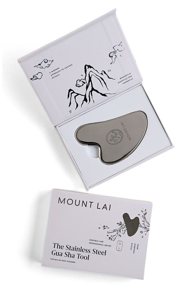 Stainless Steel Gua Sha, Alternate, color, STAINLESS STEEL