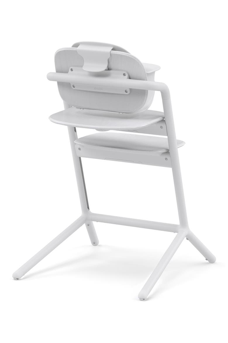 Lemo 2 Highchair, Baby Seat & Snack Tray 3-in-1 Set, Alternate, color, ALL WHITE