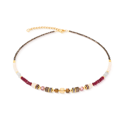 GeoCUBE® Precious Grace Necklace Rose Smoke