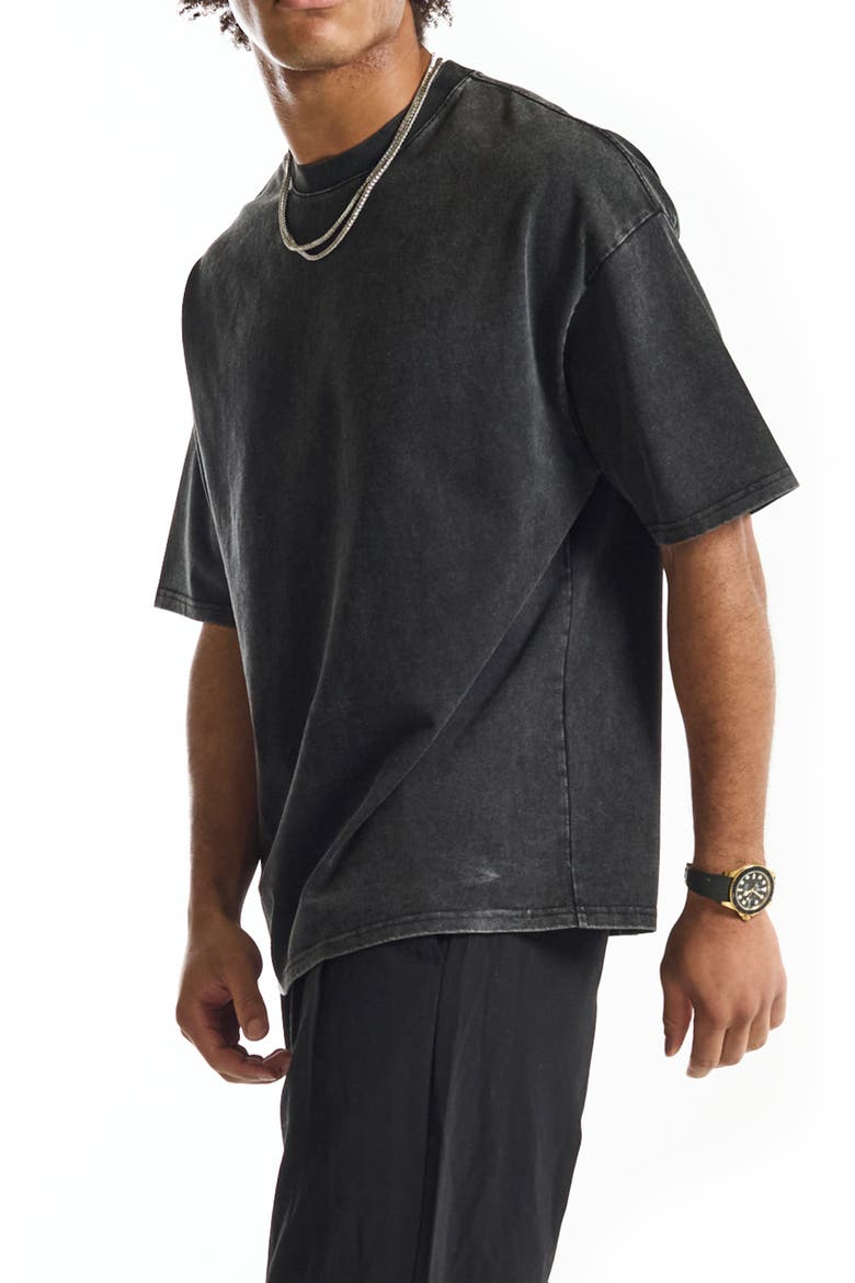 The Essentials Cotton Graphic T-Shirt, Alternate, color, VINTAGE BLACK