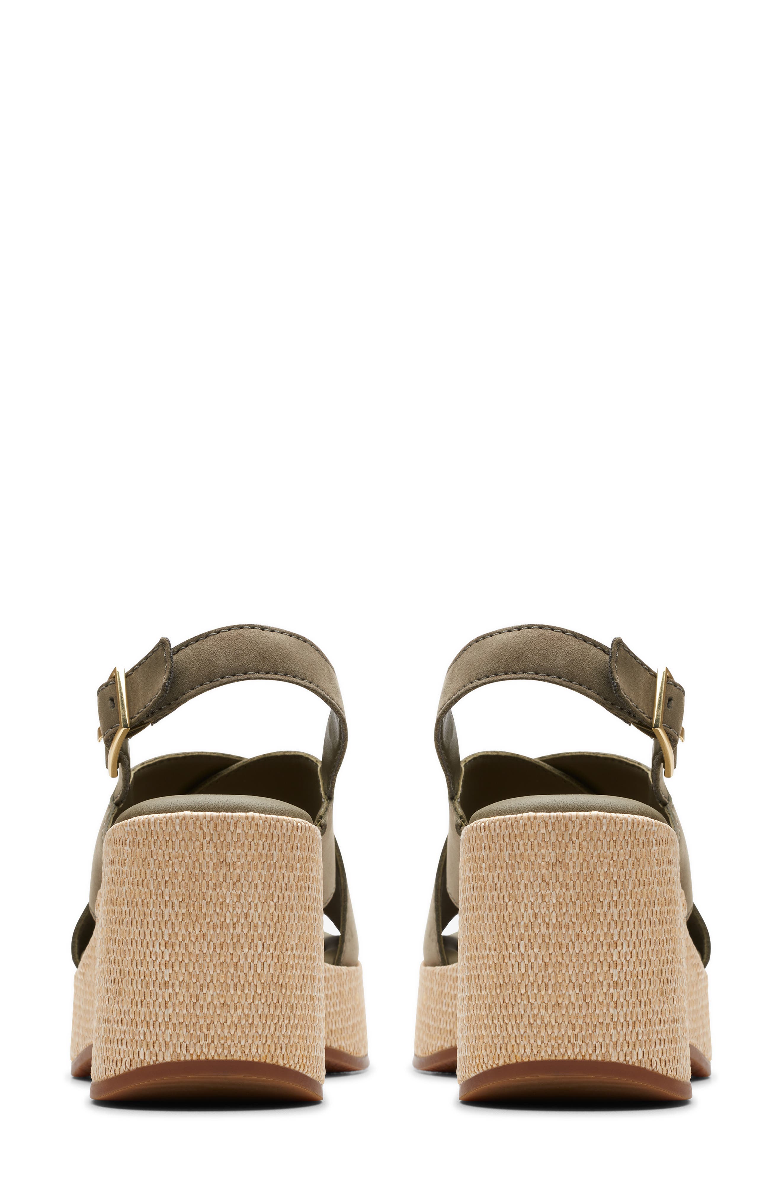 Clarks<sup>®</sup> Manon Wish Wedge Slingback Sandal, Alternate, color, 