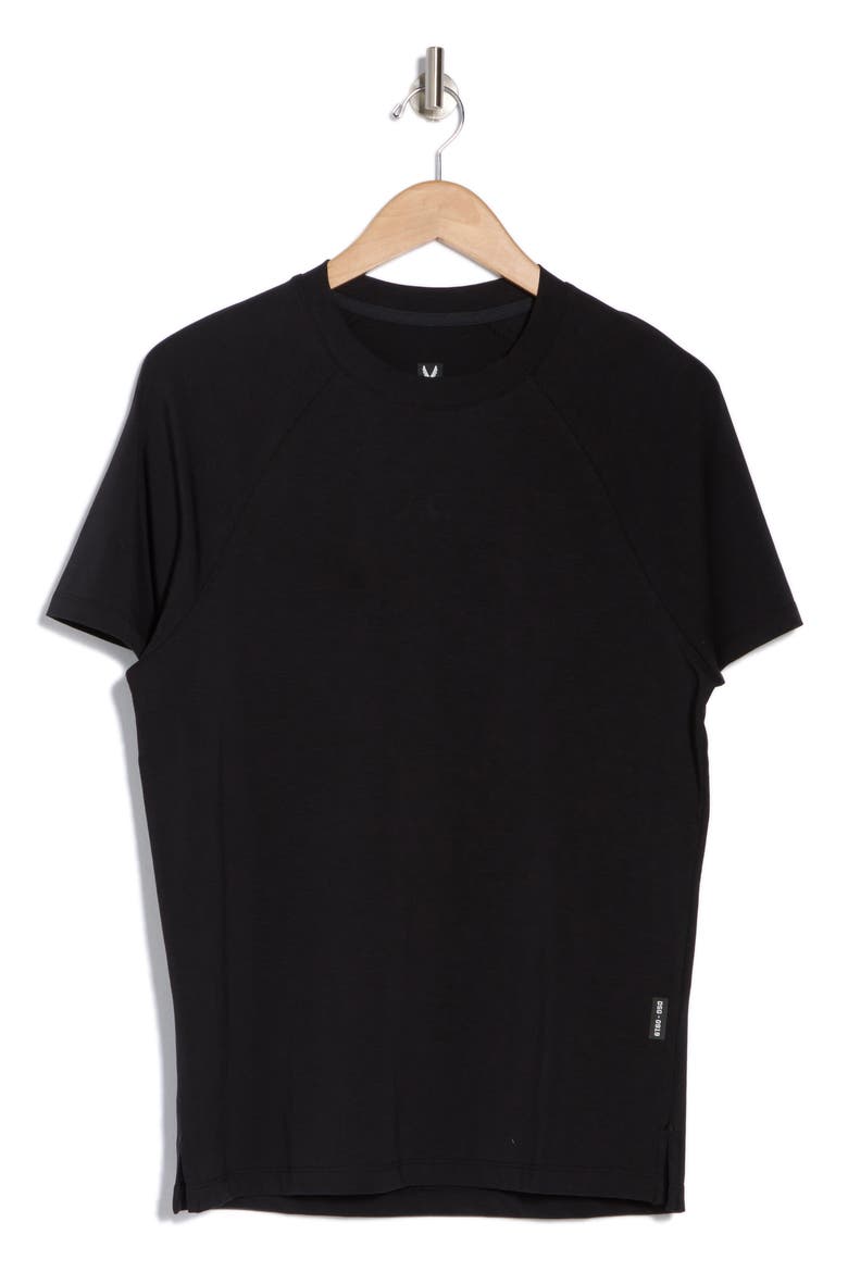 Supima Fitted Tee, Alternate, color, BLACK