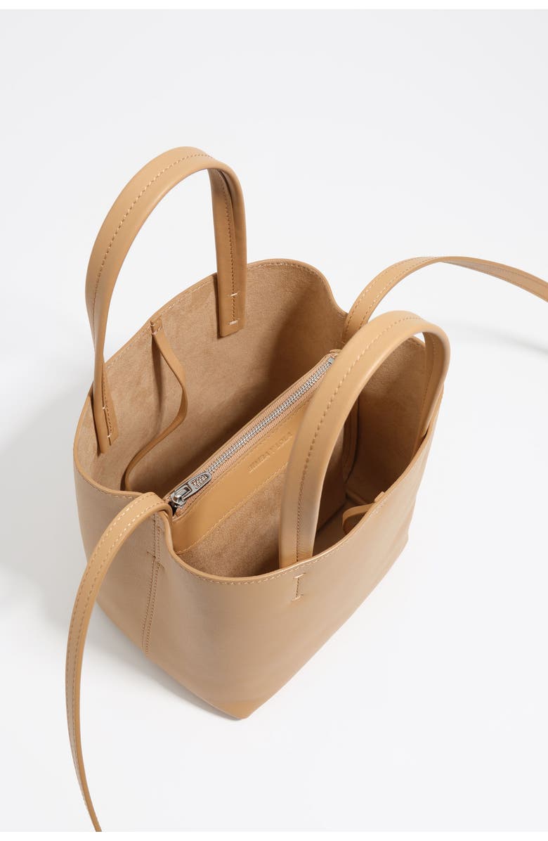 Bimba y Lola Small Leather Chihuahua Bag, Alternate, color, Desert