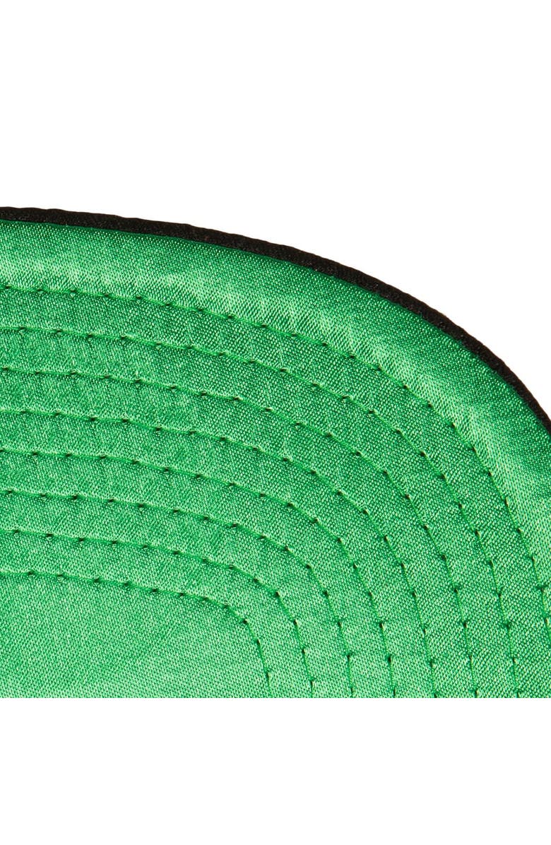 Mitchell & Ness Men's Mitchell & Ness Black Miami Heat Sweet Suede Snapback Hat, Alternate, color, 