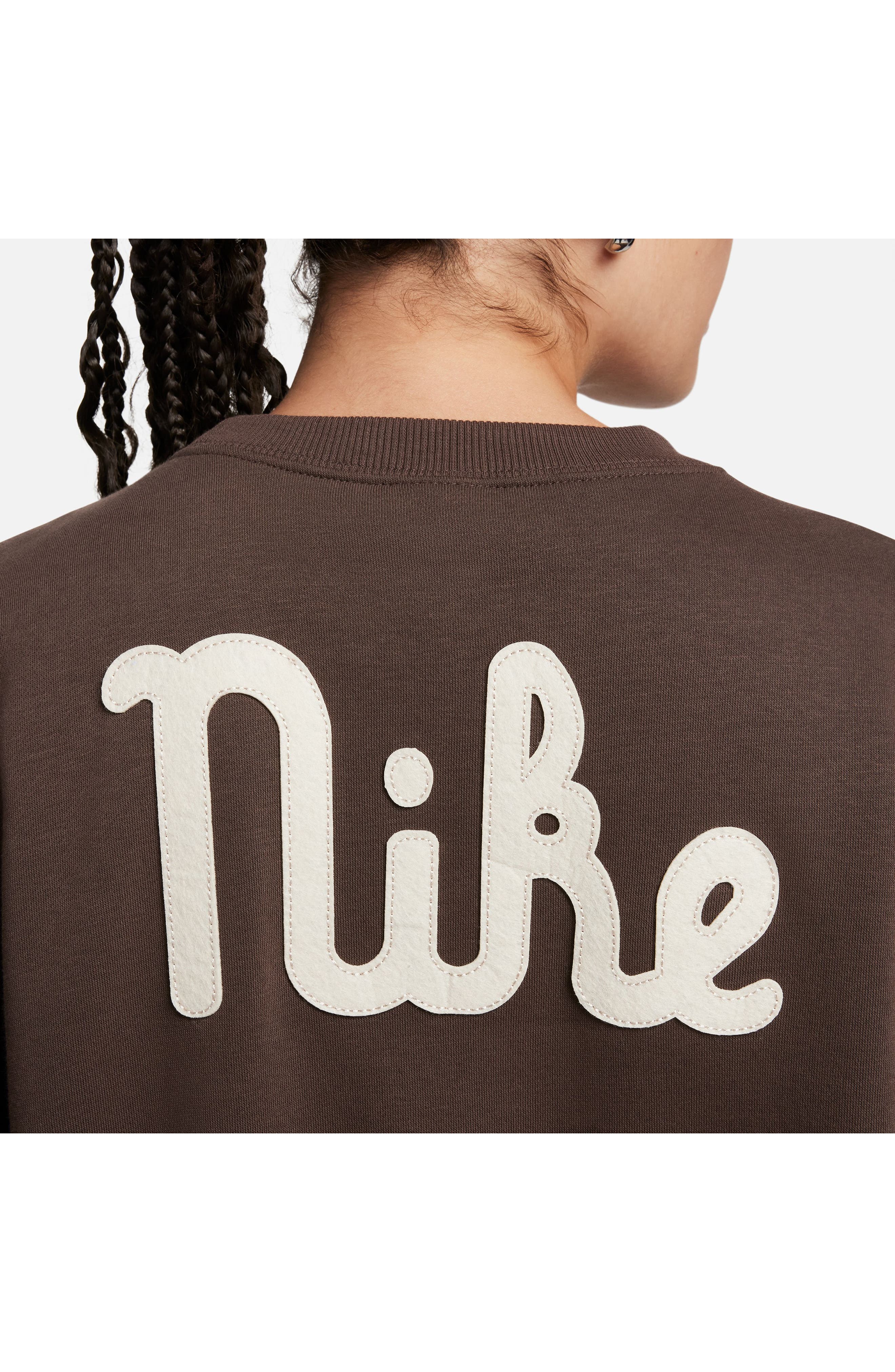 Phoenix Fleece Campus Oversize Crewneck Sweatshirt (Women) | Nordstrom