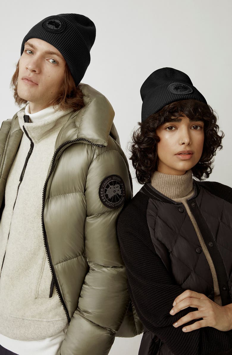 Canada Goose Arctic Merino Wool Toque Beanie, Alternate, color, 