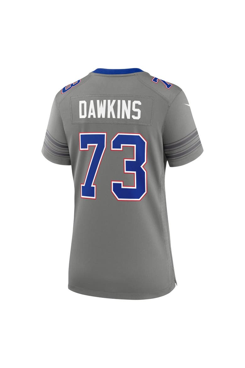 Women's Nike Dion Dawkins Gray Buffalo Bills Nickel City Game Jersey, Alternate, color, Gray
