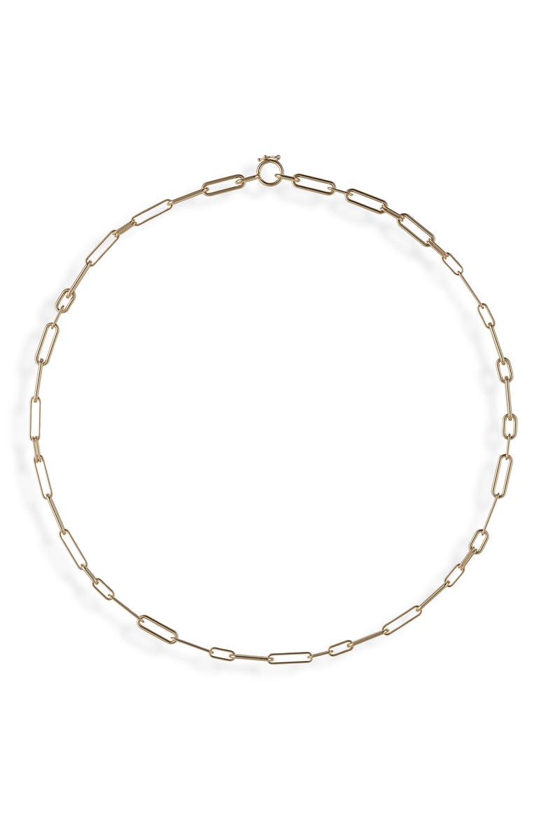 Marius Chain Necklace, Main, color, 18K YG