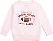 Sweet Wink Sundays Are For Football With Daddy Sweatshirt