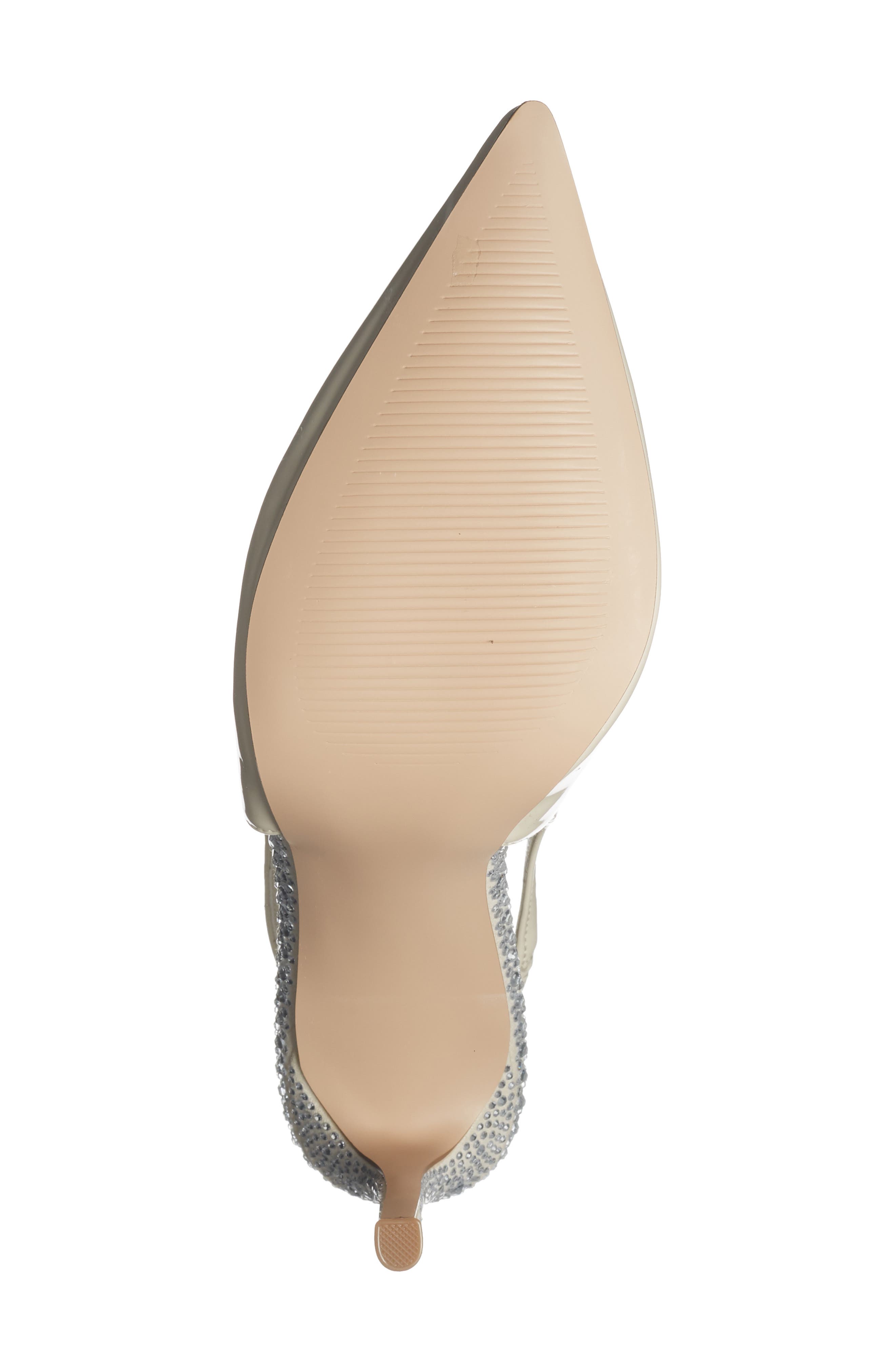 Steve Madden Jayney Slingback Pump, Alternate, color, Bone Leather